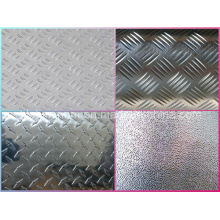Antideslizante placa de aluminio con diferentes patrones en China